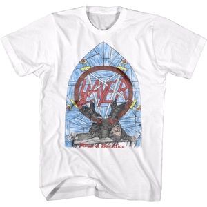 Slayer - Alter of Sacrifice White Shirt